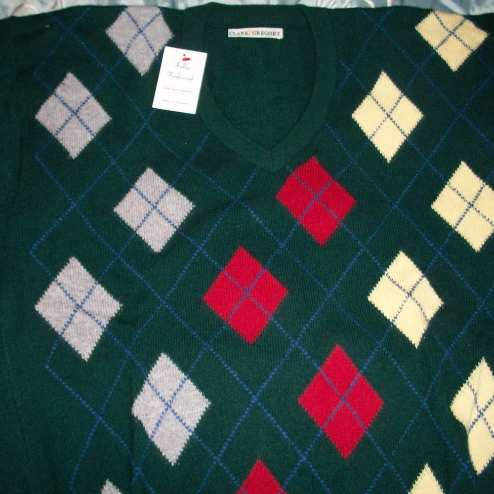 CLARK & GREGORY Men's Cashmere Sweater